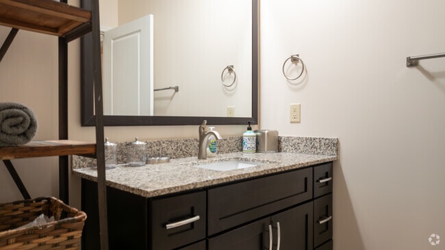 Caswell - 617SF - Bathroom - The Langston