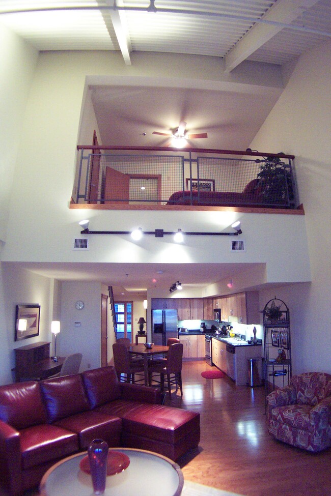 open loft style living - 1 E Main St