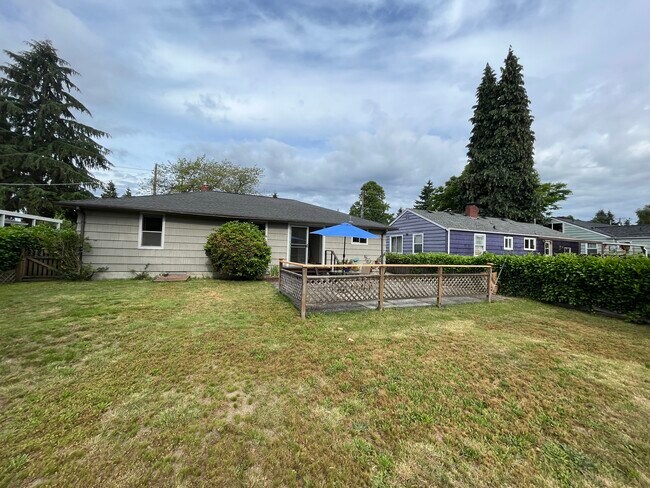 Large Fenced Rear Yard - 11252 12th Ave SW