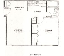 1BR/1BA - Bosworth Gardens
