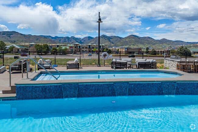 Resort-Style Outdoor Pool & Spa - Broadstone Sterling Ranch at Prospect Village