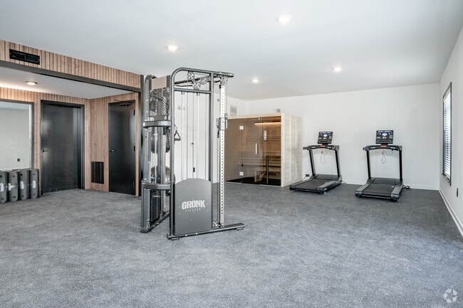 Fitness Center - Flats at Powell