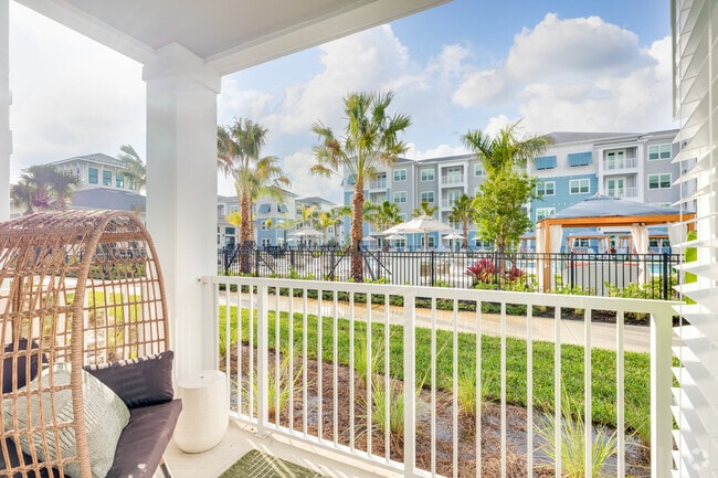 A1 - 1BR, 1BA - 740SF - Patio - The Winslow Residences