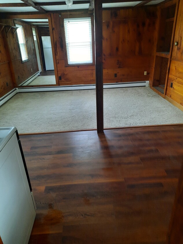 Living room open dining area - 86 Forest St