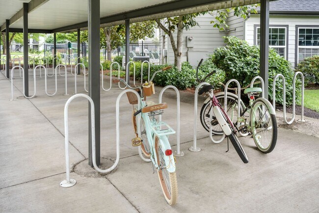Aparcamiento de bicicletas cubierto - Stadium Park