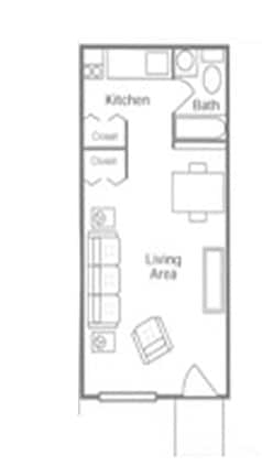 Estudio - Amelia Apartments