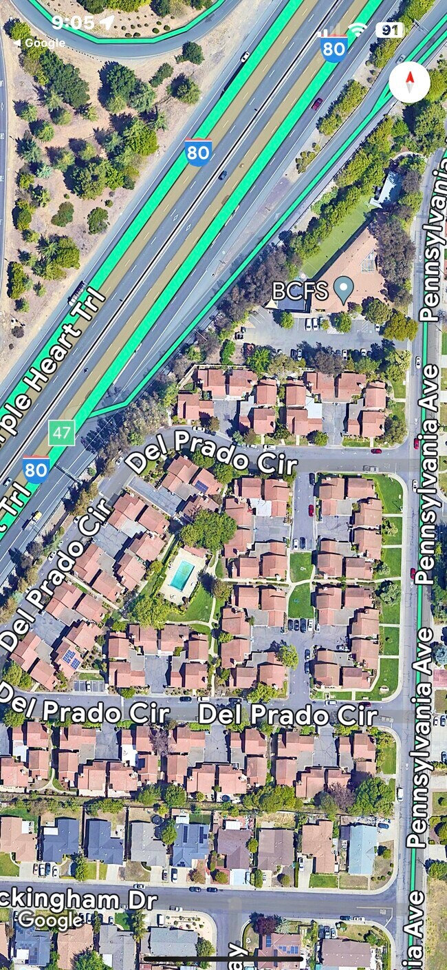 Overview of Neighborhood with in ground pool - 78 Del Prado Cir