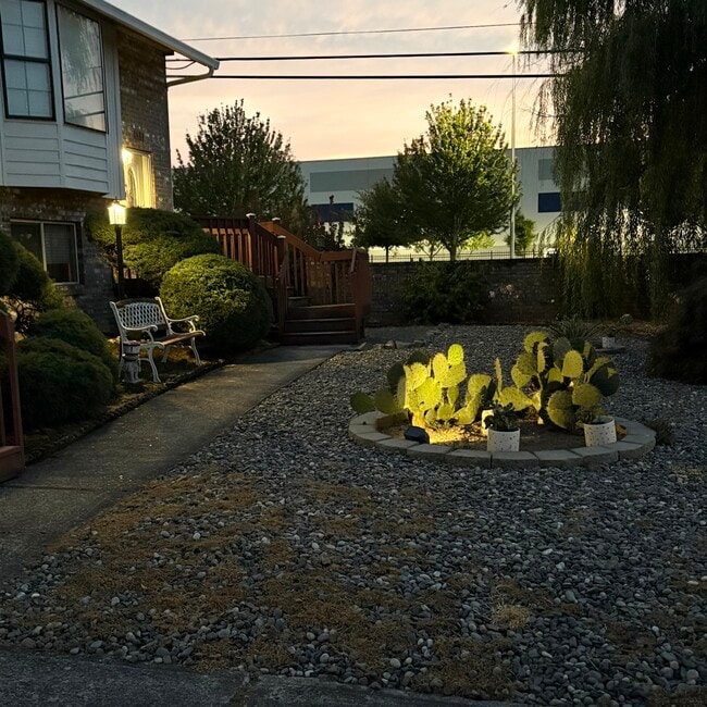 Front yard at night - 2608 SW 23rd St