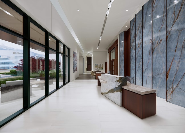 Our lobby space offers an elegant welcome into Parkview Turtle Creek by Hanover. - Parkview Turtle Creek by Hanover