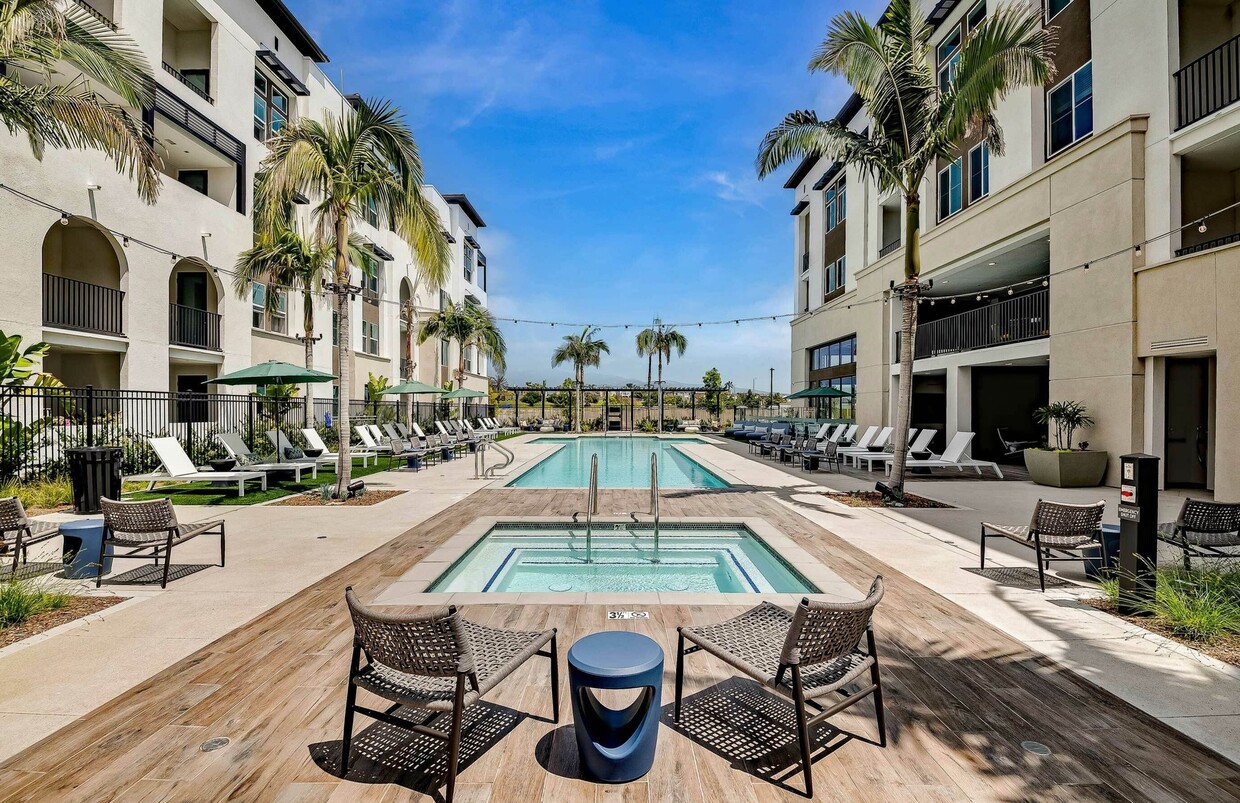 Pool deck at Enclave Town Center - Enclave Town Center