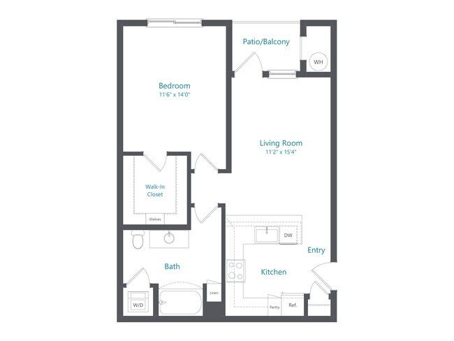 Plano de planta - Outlook Horizons