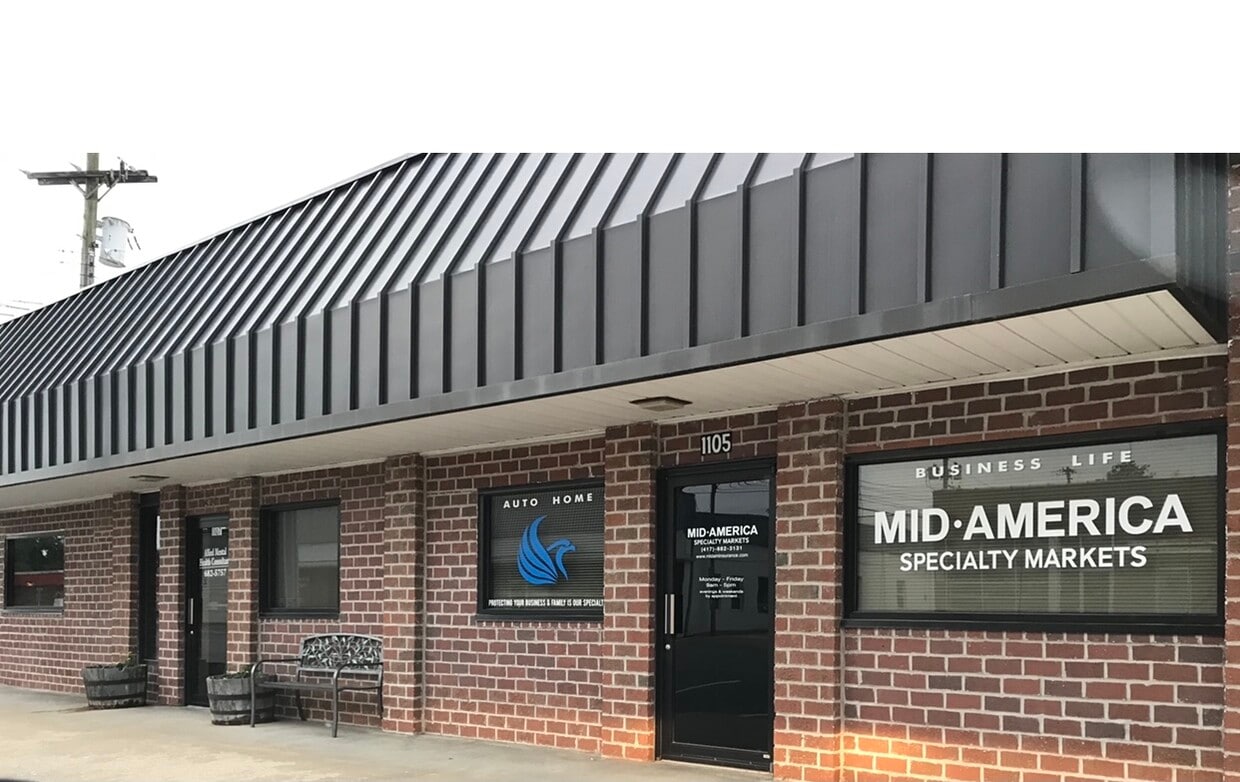 Front of office - 1105 Broadway St
