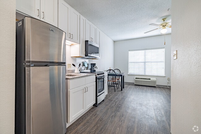 Studio - 300SF - Kitchen - Kings Reserve Dallas 55+ Active Adult