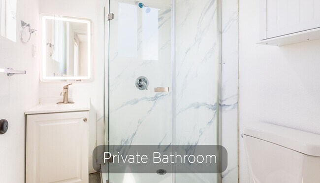 private bathroom - 1815 W Adams Blvd