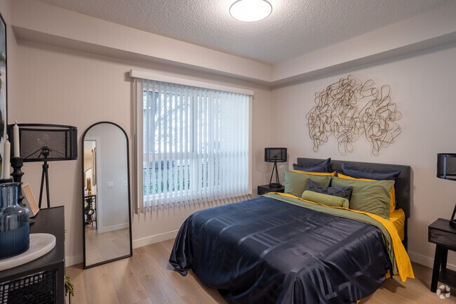 2 chambres, 2 salles de bain - 877 pi2 - Première chambre - Abbey Park Residences