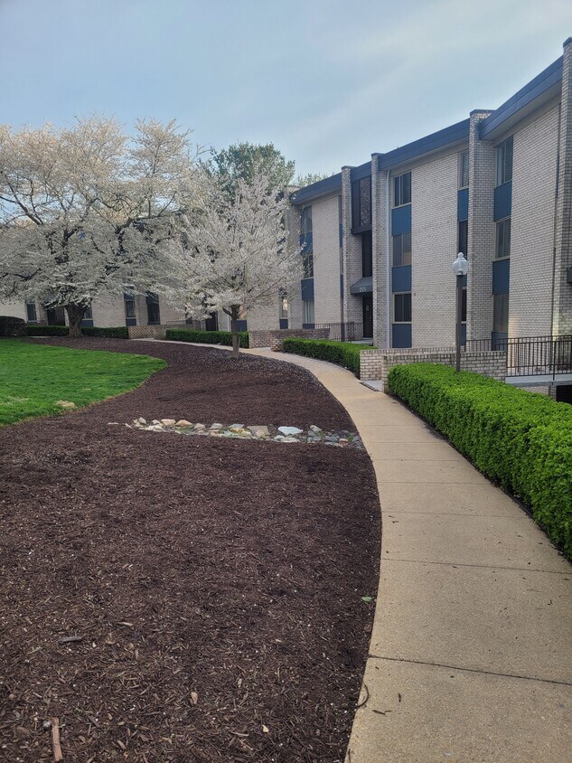 Path to condo - 2501 Baltimore Rd