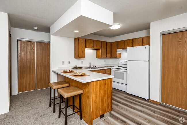 1 habitación, 1 baño, 780 pies cuadrados, cocina - River Park Place Apartments