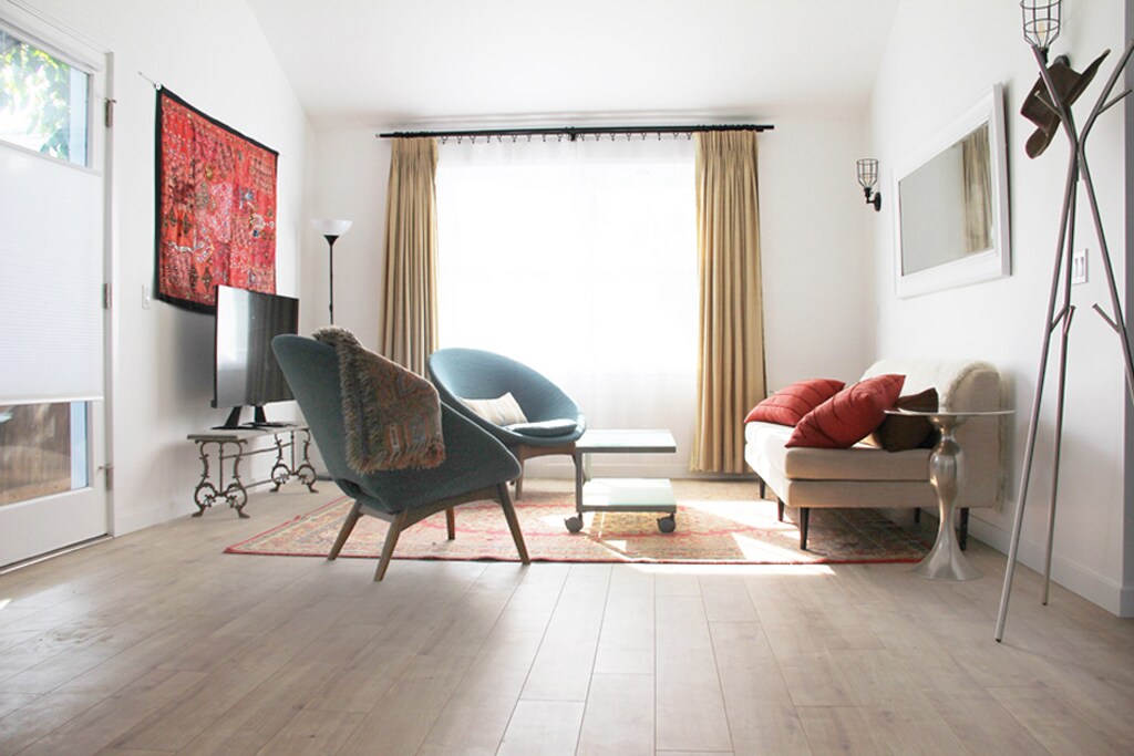 Large airy and bright main room. - 2051 W 31st St