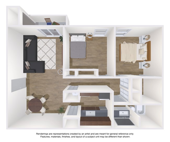 Interior Photo - Oak Forest Apartments