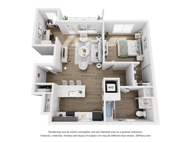 Foto del interior - ECOFlats at Log City