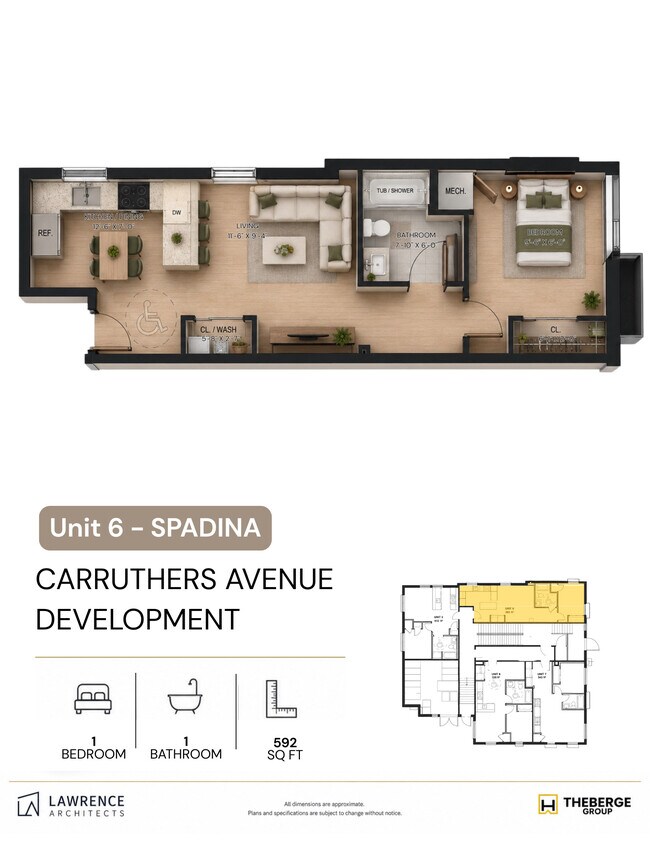 Plan d'étage - 266 Carruthers Av