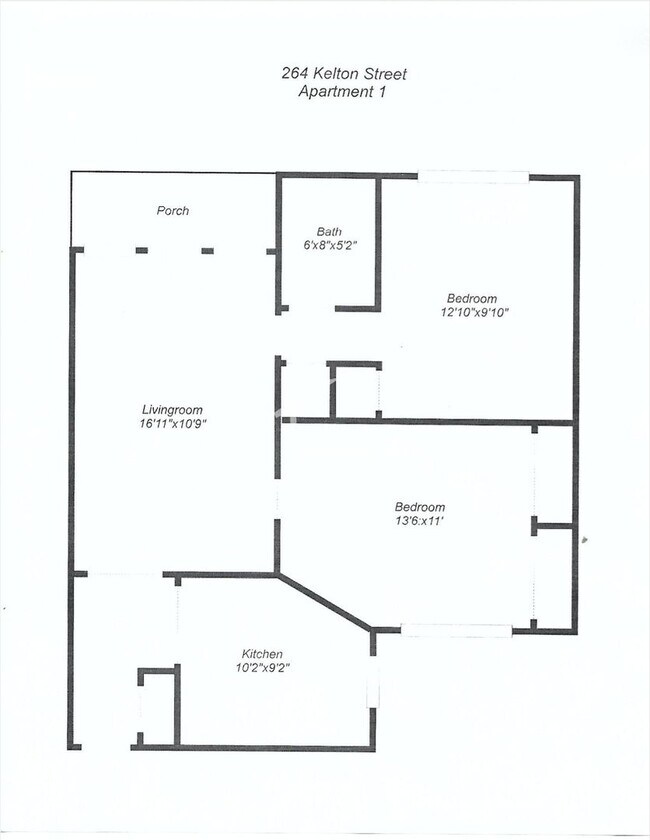 Photo - 100 Kelton St., Apartment