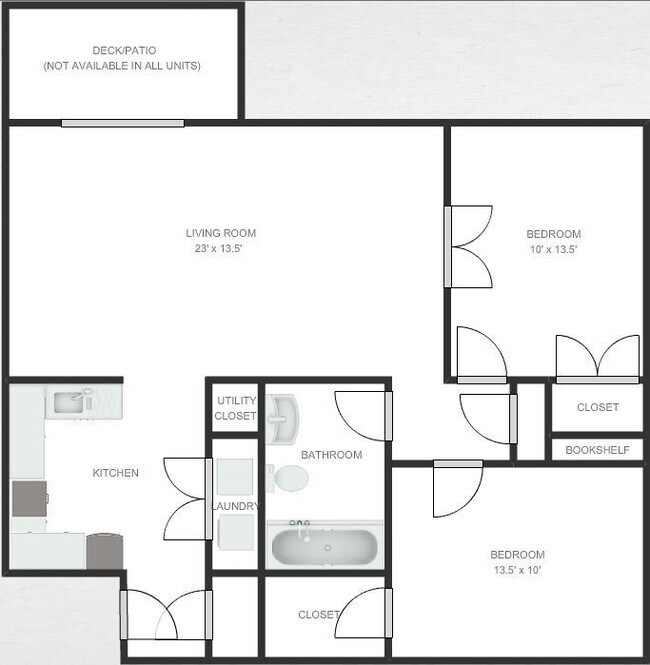 Foto del edificio - $1025 | 2 Bedroom, 1 Bathroom Condo | Cat ...