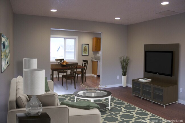 Building Photo - 2bed/2bath, W/D in unit, garage, and all dogs welcome!