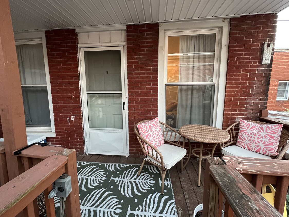 Back porch - 128 W Main St