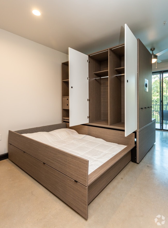 STUDIO 1BA - 465SF Living Space (w/ Optional ORI System) - THE'68