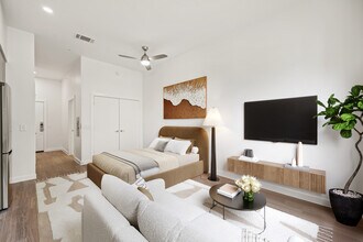 The bedroom and living space of The 2023 - One Rangers Way