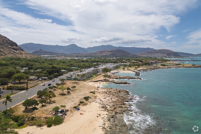 Aerial Photo - Makaha Surfside