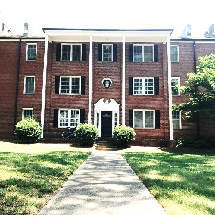 Front of building facing Morehead St. Right across the street from Carolina's Medical Center. - 1337 E. Morehead Street
