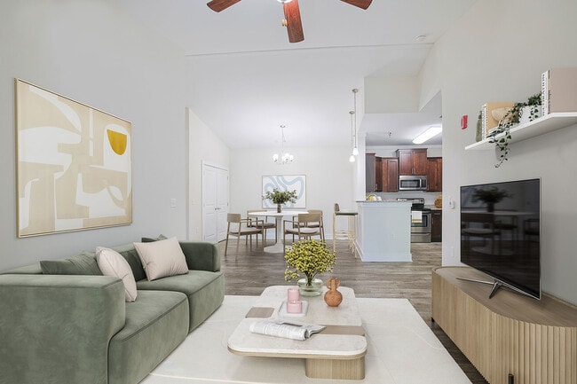 2 BR, 2 BA - 1,073SF - River’s Edge Apartments