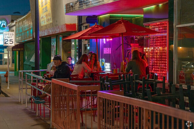 Have some drinks at The Bunker Club near Mesta Park.