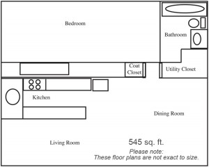 1BR/1BA - OrchardGate