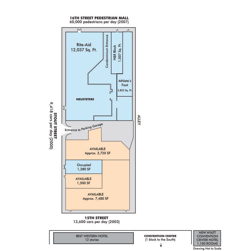 Plano del sitio - Neusteters Bldg