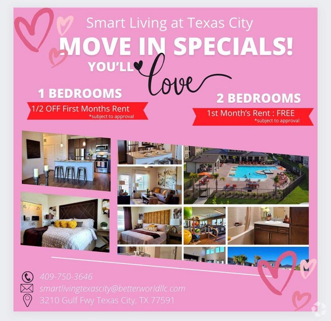 Apartments For Rent in Texas City, TX 639 Rentals