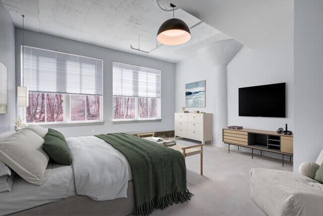 Apartamentos Zeropak - Habitación con TV y cómoda - ZeroPak Apartments