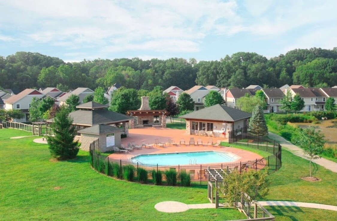 Arial view of pool area - 2804 E Bressingham Way