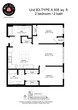 1 Bedroom A4 50%