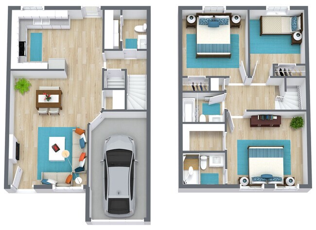 Foto del interior - Windsong Townhomes