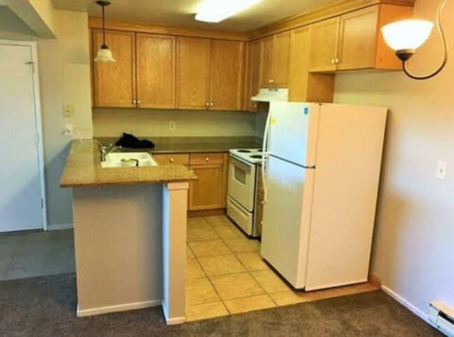 Kitchen w/ breakfast bar - 1333 N Camino Alto