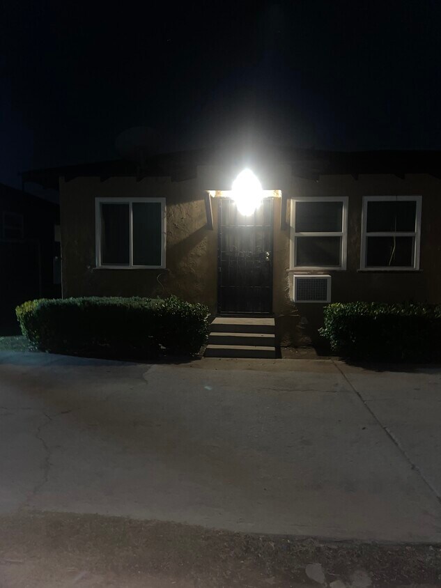 In front of the unit - 7823 Sterling Ave