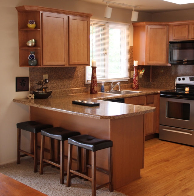 Kitchen - Woodsmill Village Apartment Homes