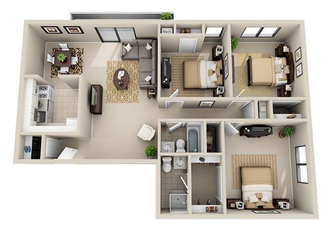 Coppertree Luxury Apartments – C1