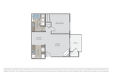 1 Bed 1 Bath - A2