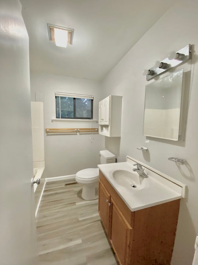 Bath with lots of storage - 9 Coburn Dr