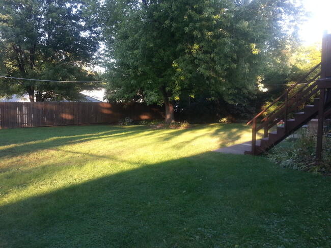 Fenced Back Yard - 309 Olsen St