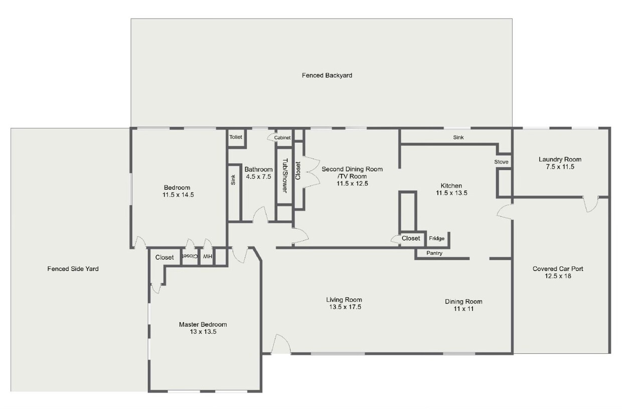 Denton Charmer with Big Yard, Carport & Flexible Living Space - Denton Charmer with Big Yard, Carport & Flexible Living Space
